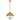 Perrine 3-Light Weathered Brass Pendant
