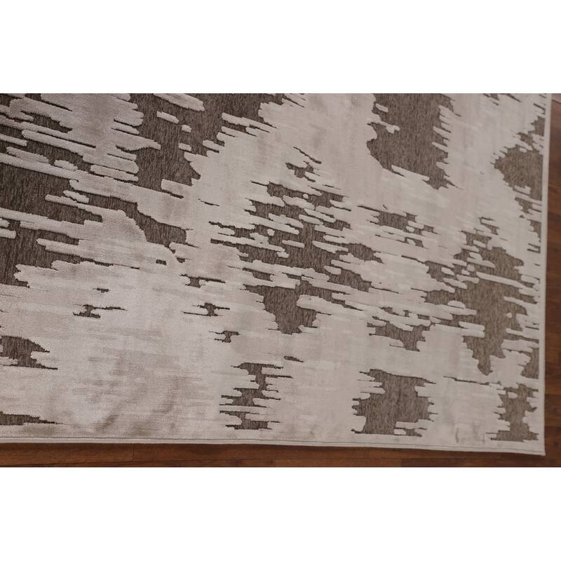 Art & Craft Turkish Area Rug Machine Made Abstract Carpet - 5'3" x 7'6"