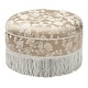 preview thumbnail 46 of 91, Yolanda 24" Upholstered Round Accent Ottoman