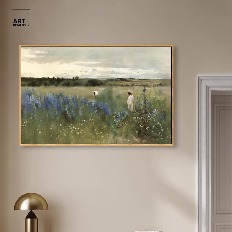 Path of the Shepherd Canvas by Art Remedy