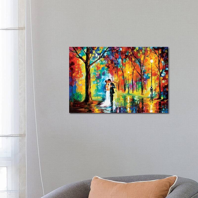 iCanvas "Rainy Wedding" by Leonid Afremov Canvas Print - 18x26x1.5