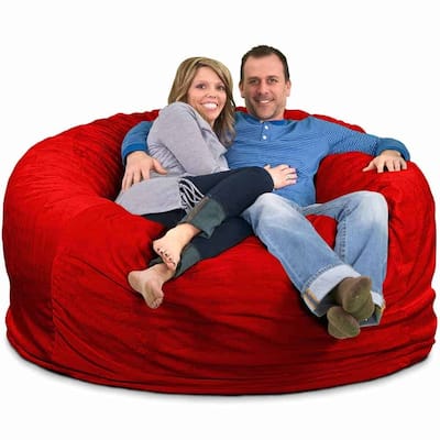 Ultimate Sack (6 ft.) Bean Bag Chair in multiple colors: Giant Foam-Filled Furniture.