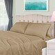 preview thumbnail 25 of 78, Superior Egyptian Cotton 650 Thread Count Bed Sheet Set California King - Linen