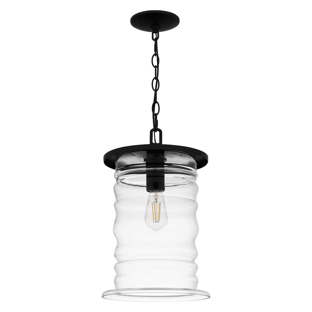 Noland 1-Light Matte Black Mini Pendant Light