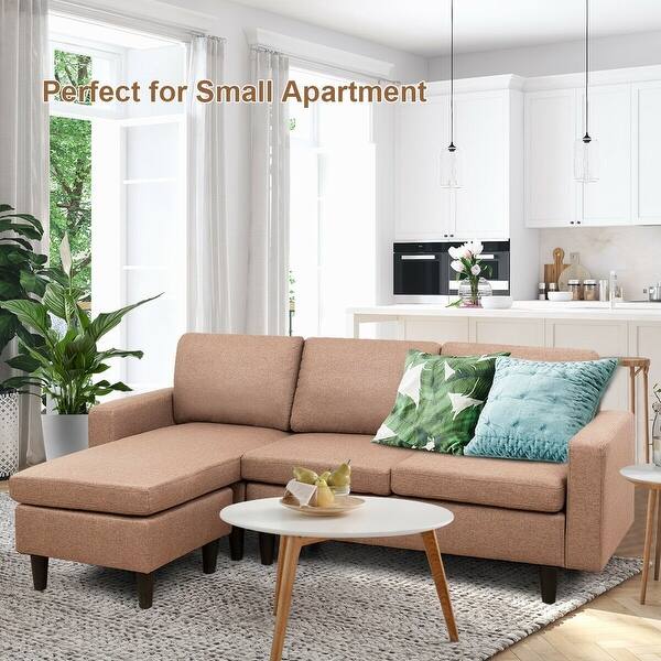 Convertible Sectional L Shaped Couch With Reversible Chaise Beige Coffee Coffee Overstock 31814817 Here's a rundown of coffee table shapes, styles, and features to help you decide which piece would best suit your space. overstock com