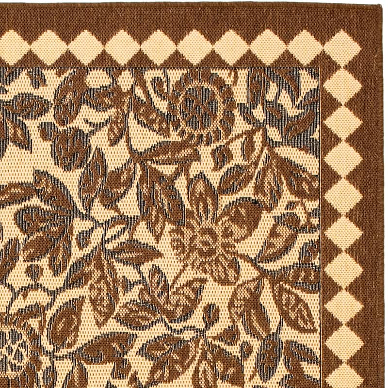 SAFAVIEH Courtyard Marceline Indoor/ Outdoor Waterproof Patio Backyard Rug