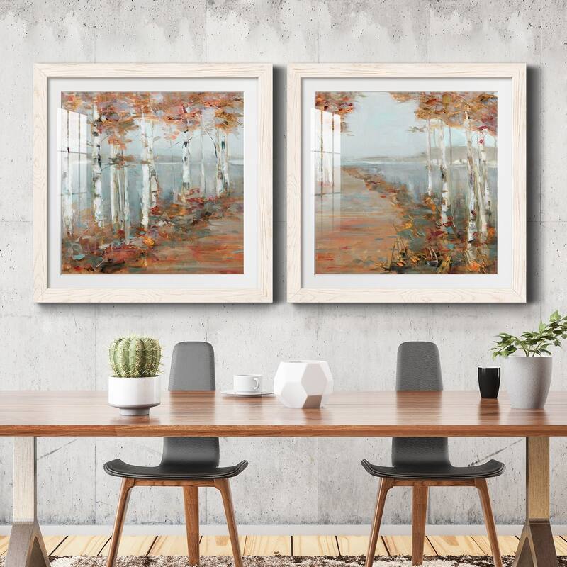 Birch Walk I-Premium Framed Print - Ready to Hang