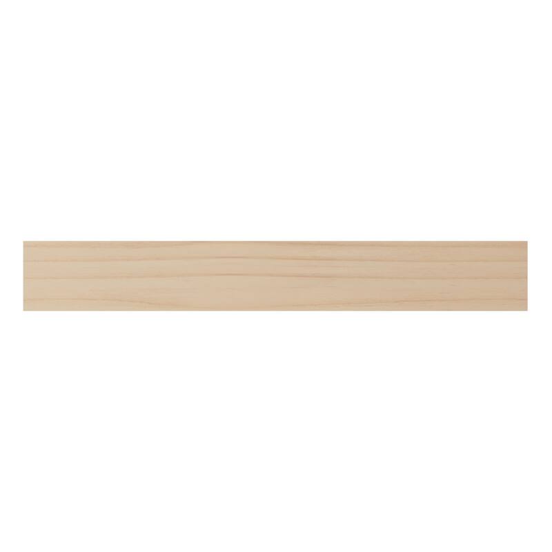 WM103: 1-1/16-in D x 1-1/16-in W x 96-in L Americraft Finger-Joint Pine Quarter Round Moulding