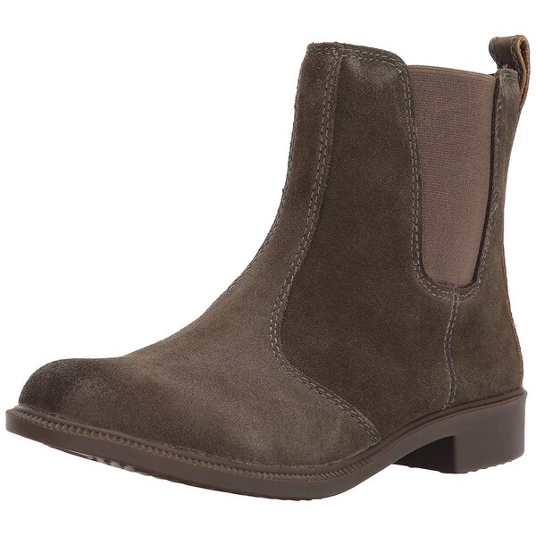 women's kodiak bria waterproof suede chelsea boots