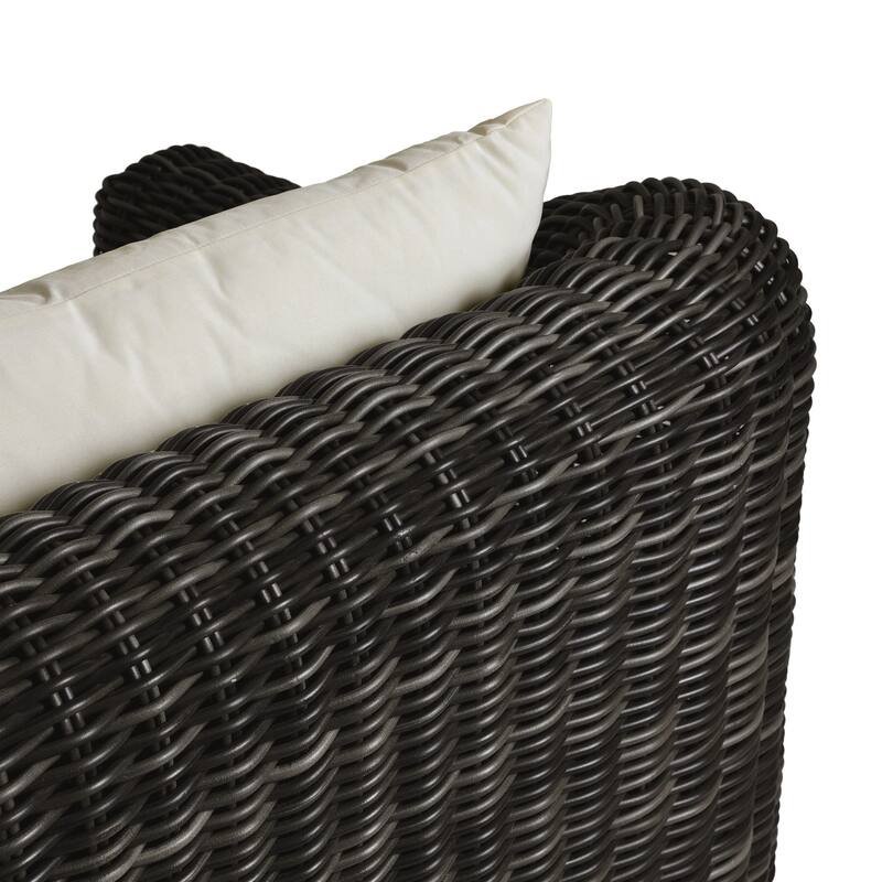 Lessik Outdoor Sofa-106"-Natural Teak-FSC - 106.0W x 41.5 x 34.5H