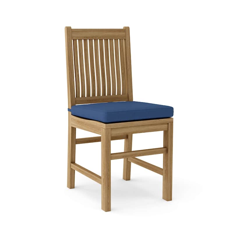 Saratoga Teak Outdoor Dining Chair - N/A