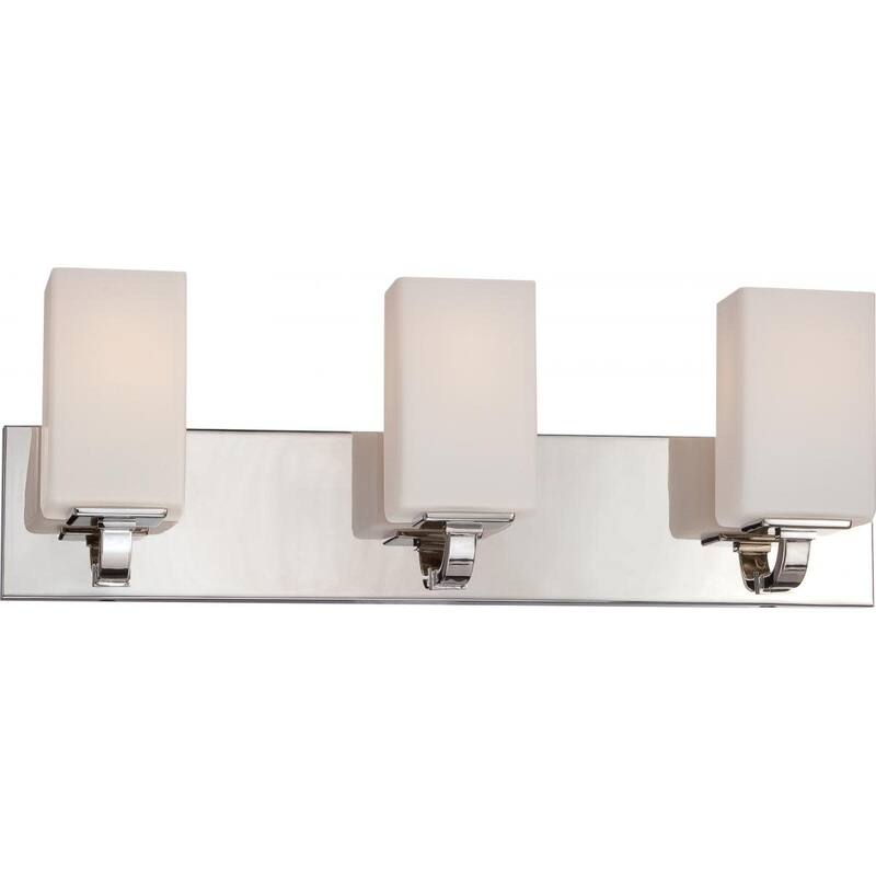 Nuvo Lighting 60/5183 Vista 3 Light 23-3/8" Wide Bathroom Vanity Light - Polished Nickel