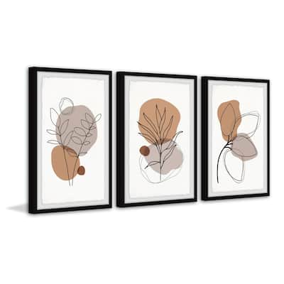 Ferns Grow Triptych