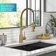 preview thumbnail 32 of 147, Kraus Bolden 2-Function 1-Handle Commercial Pulldown Kitchen Faucet