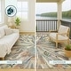preview thumbnail 11 of 10, Machine Washable Indoor/ Outdoor Contemporary Arden Chantille Rug