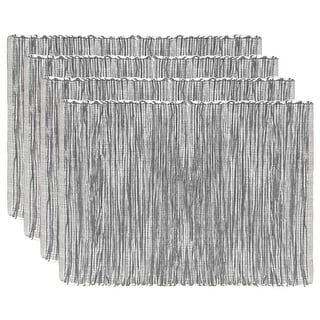 Fabstyles Shadows Cotton Placemats Set of 4 - 13x19