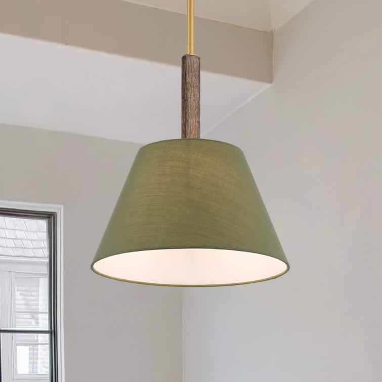 Acroma 1 - Light Single Lighting Adjustable Height Pendant Lights Chandelier