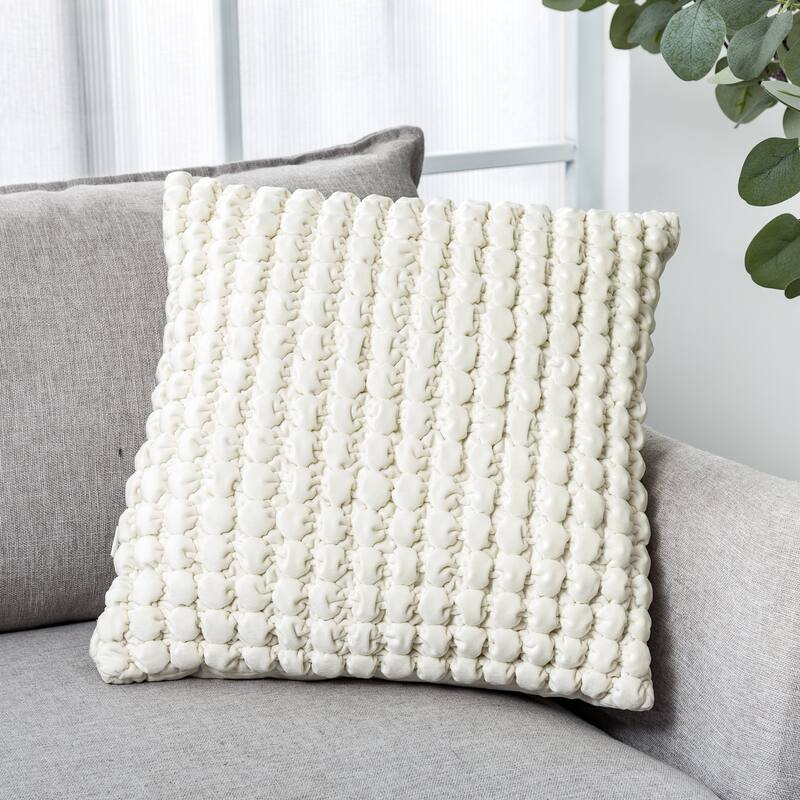 Thalasa Velvet Ruched Pillow