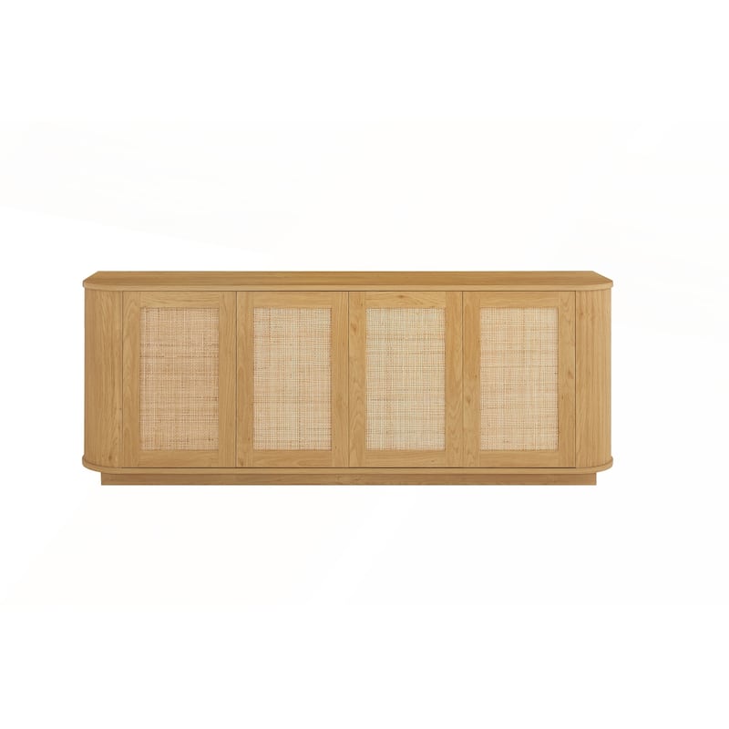 Wave Shaped TV Stand Cabinet