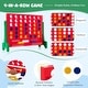 preview thumbnail 2 of 7, 2-in-1 Game Board Game 4-in-a-Row Connect Game Set w/ Carrying Bag