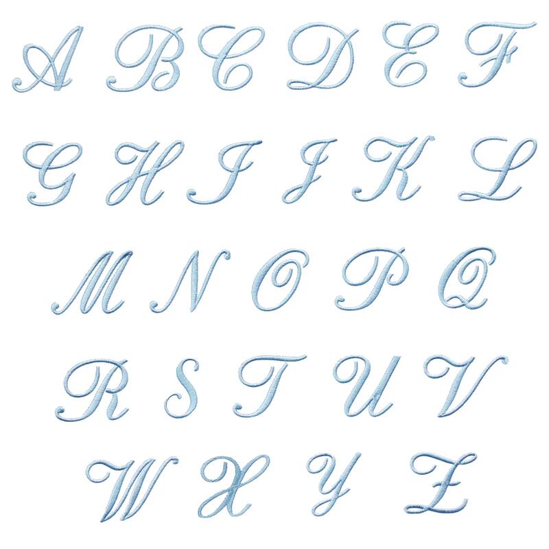 Authentic Hotel and Spa 100% Turkish Cotton Blue ADORNIA Scallop Personalized 2 Piece Bath Towel Set - 2 Bath Towels