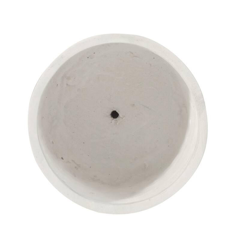 Handmade Round Planter, Unique dot Design for holding flowers herbs