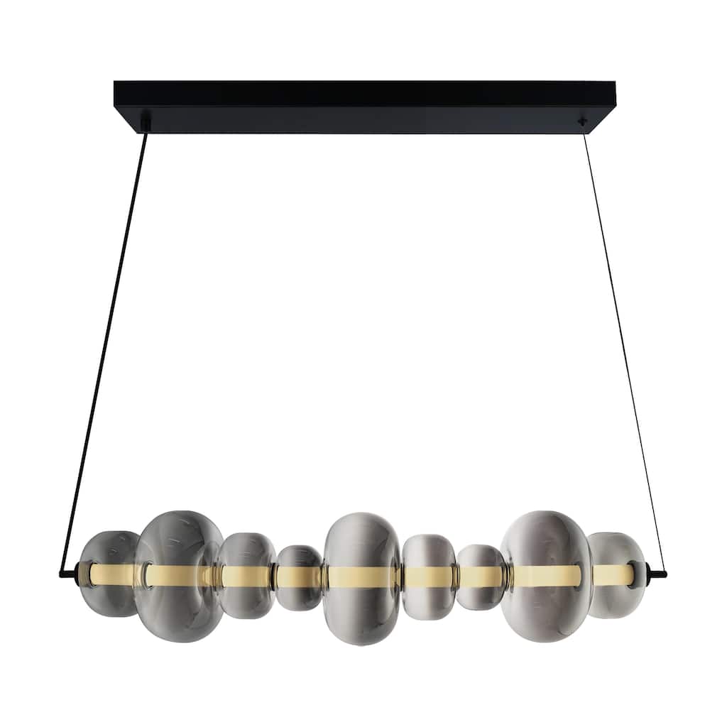 Artcraft Astra Integrated LED Island Light - Black Finish