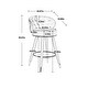 preview thumbnail 9 of 47, Ostweer Furniture Set of 2 Solid Wood Bar Stools - Beige