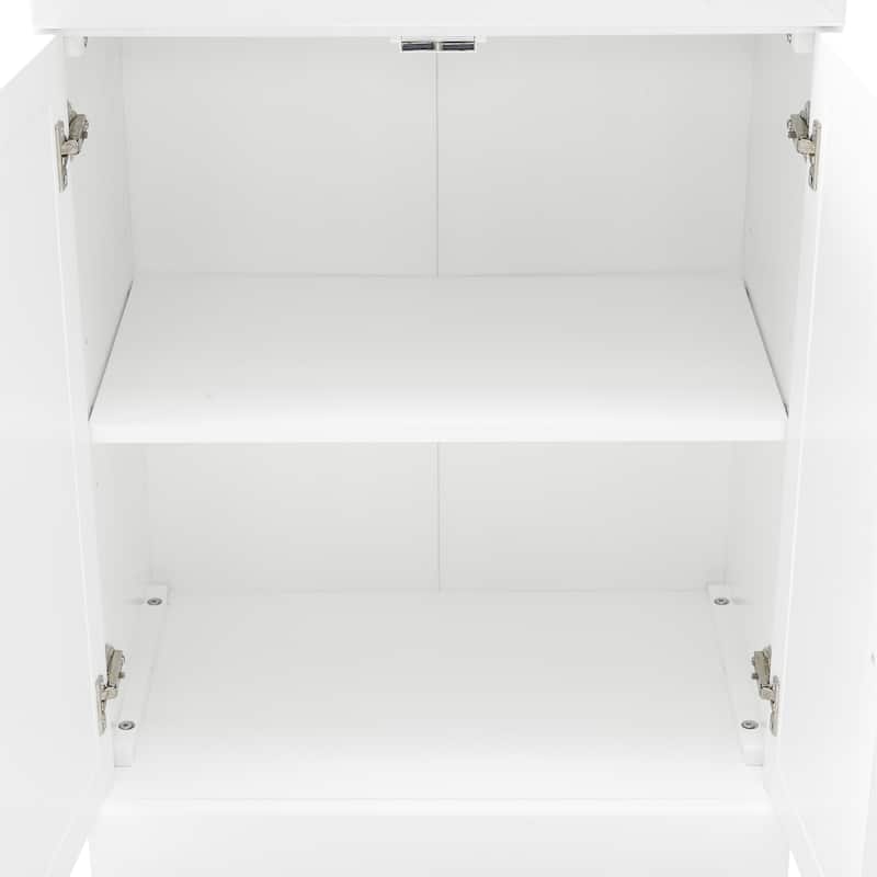 Crosley Stanton 3Pc Sideboard And Glass Door Pantry Set - 14.5"x95"x78"
