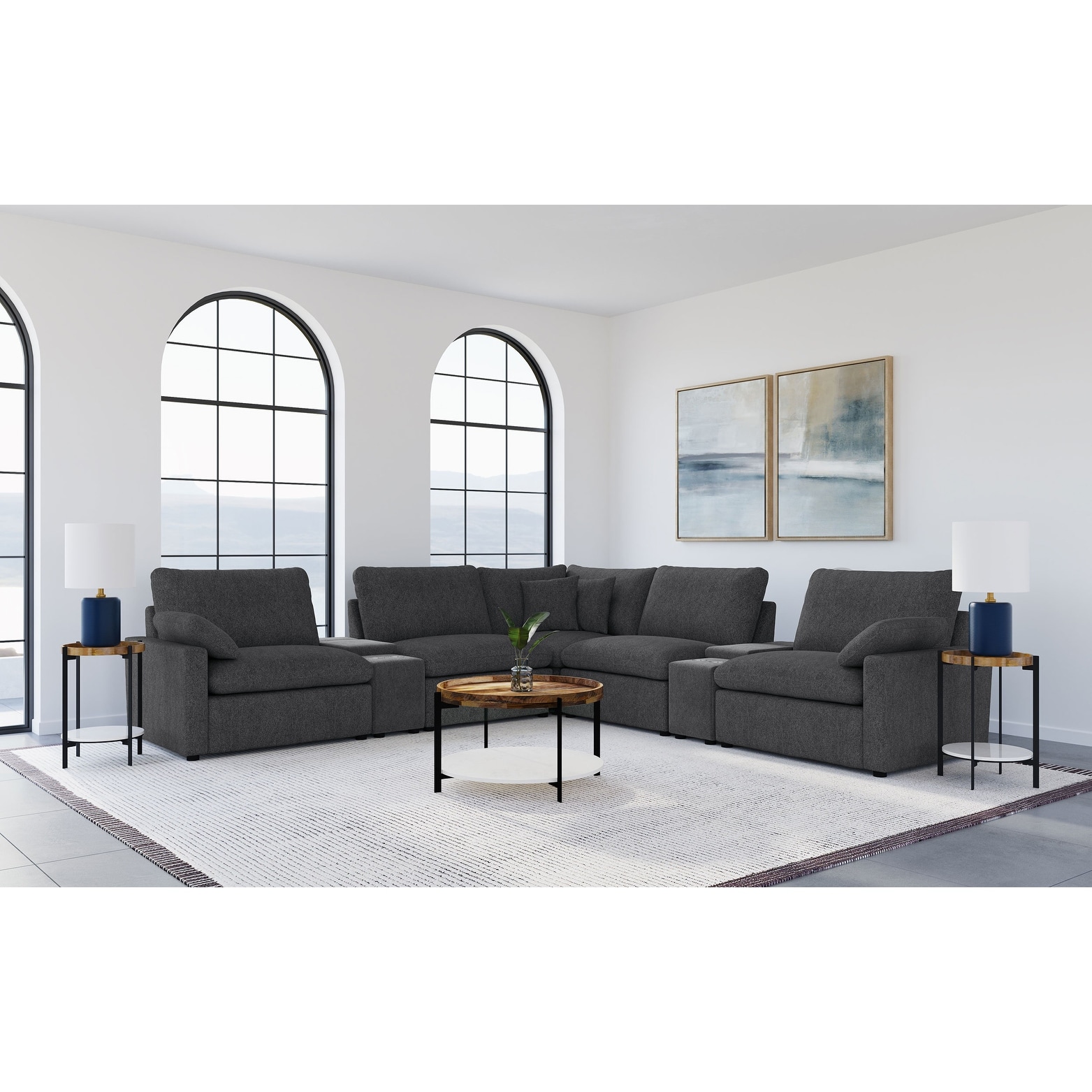 Collins 7-Piece Modular Power Reclining Sectional