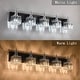 preview thumbnail 11 of 182, 2/3/4-Light Modern Bathroom Crystal Vanity Light Wall Sconces