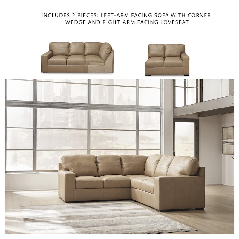 Signature Design by Ashley Bandon Brown 2-Piece Sectional