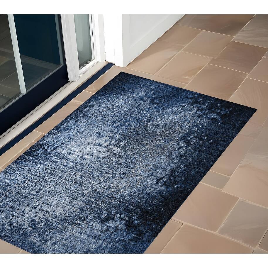 Jalo Timeless Solid Weather Resistant Blended Style Outdoor Rug