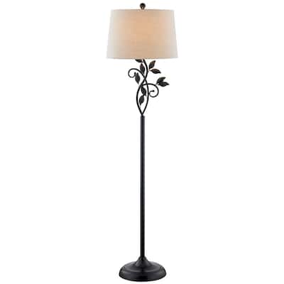 59" Traditional leaves Floor Lamp