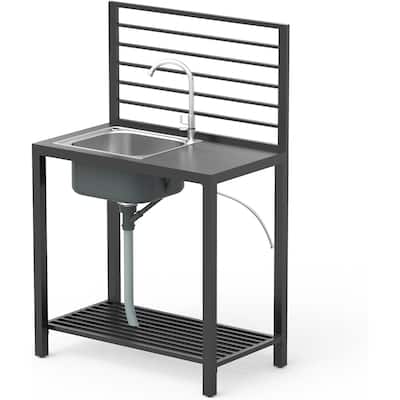 Aluminum Kitchen Storage Island