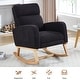 preview thumbnail 99 of 105, HOMYKA Rocking Chair for Nursery with Footrest