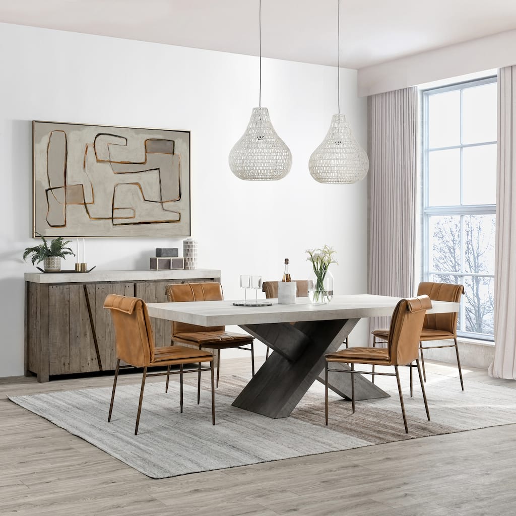 Classic Home Durant 84" Dining Table - 84Wx43Dx30H