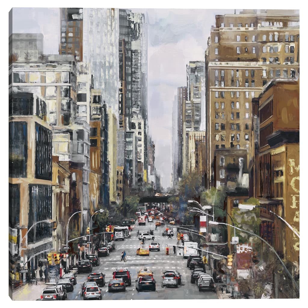 Streetwise by Studio Arts Canvas Art Print