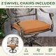 preview thumbnail 6 of 15, 9-Piece Outdoor Dining Set with 1 Table + 8 Chairs, All-Weather Aluminum Outdoor Patio Sets for Patio, Backyard, Garden