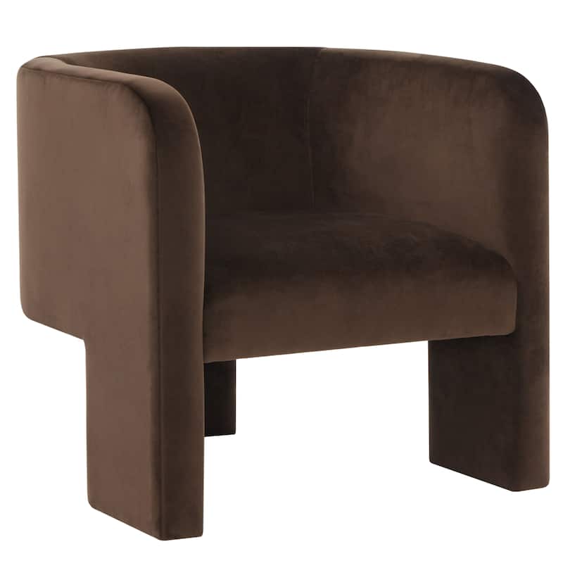 SAFAVIEH Couture Sammie 3-Leg Boucle Accent Chair - 30 in. W x 30 in. D x 29 in. H
