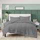 preview thumbnail 8 of 35, 3 Piece Reversible Silky Luxury Soft Satin Comforter with 2 Satin Pillowcases Light Gray - King