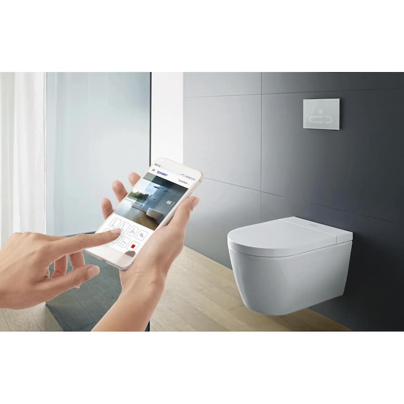 Duravit ME by Starck0.92/1.32 GPF Dual Flush One-Piece Rimless Toilet