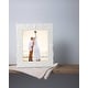 preview thumbnail 3 of 3, Lenox 870305 Rectangular French Perle Tabletop Frame, White, 8x10 inches
