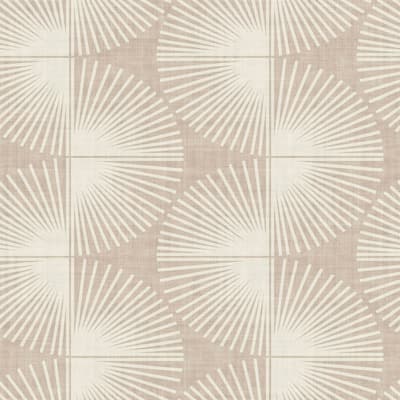 Nicole Miller Fluted Geo Twine Peel & Stick Wallpaper