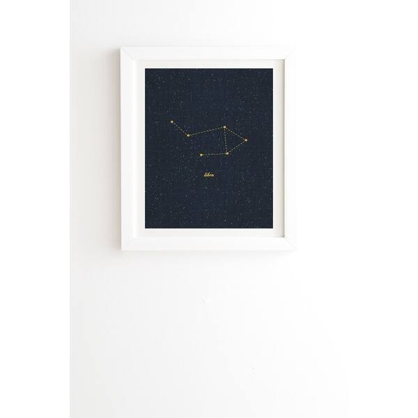 Deny Designs Constellation Libra Framed Wall Art (3 Frame Colors ...
