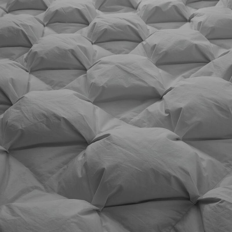 All Season Luxurious Organic Cotton 90% Puff Down Comforter