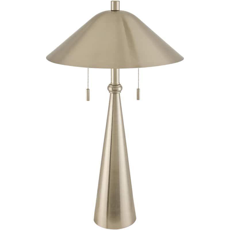 Livabliss Tamago Traditional Accent Table Lamp - 26"H x 15"W x 17"D