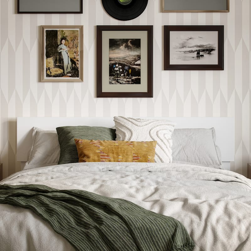 AFI Orlando Headboard with Attachable Charger