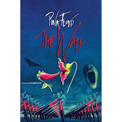 Pink Floyd - The Wall Marching Hammers Art Poster - 24 x 36 Inch
