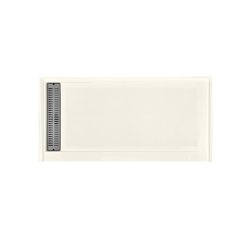 Transolid FSC6034L Commercial 60" x 34" Rectangular Shower Base with